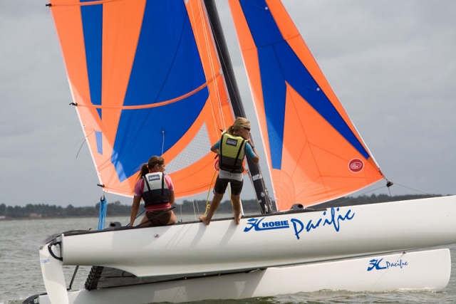  Katamaran manövrieren 